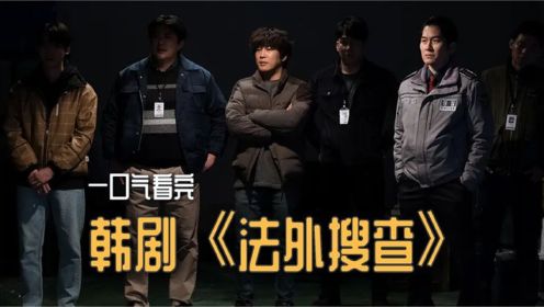 韩剧《法外搜查》：5个人组合的联盟，一口气看完全集。