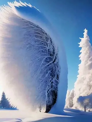 变声 #见过这么美丽的雪景吗 #大自然的美无处不在 #美到极致