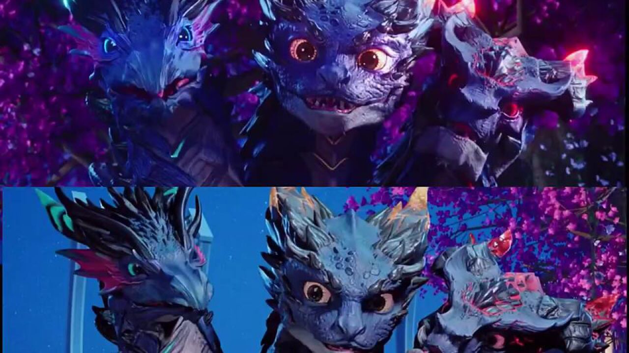 神印王座:皓月进化的九个头分别是什么属性和名字