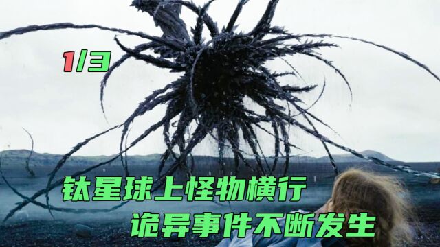 钛星球上的怪物横行,诡异的生物不断袭击人类