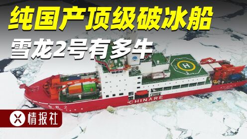 突破西方技术封锁，中国制造顶尖破冰船！雪龙2号有多牛？