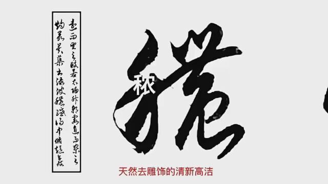 行草书《洛神赋》(八),洛神之美,远望近观明丽耀眼,亭亭玉立 #热爱书法支持正能量 #我的原创书法作品