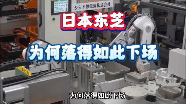 先割肉、再卖身:日本东芝为何落得如此下场?