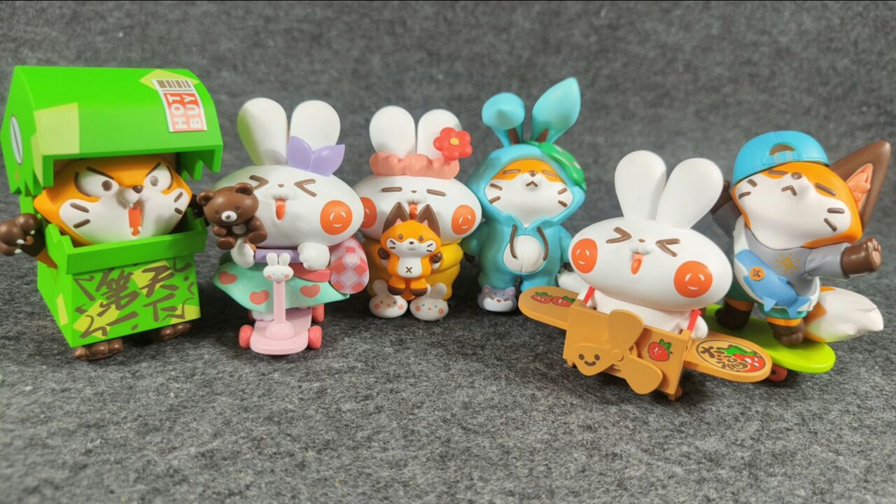 dodowo 草莓大福 大福的一天系列盲盒