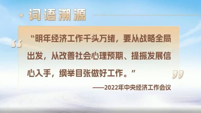 两会有声词典丨解读今日关注词语→“社会心理预期”