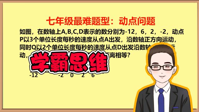 中考数学必刷,线段法巧解动点问题!