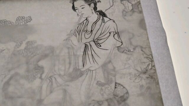 国画艺术 工笔人物 6