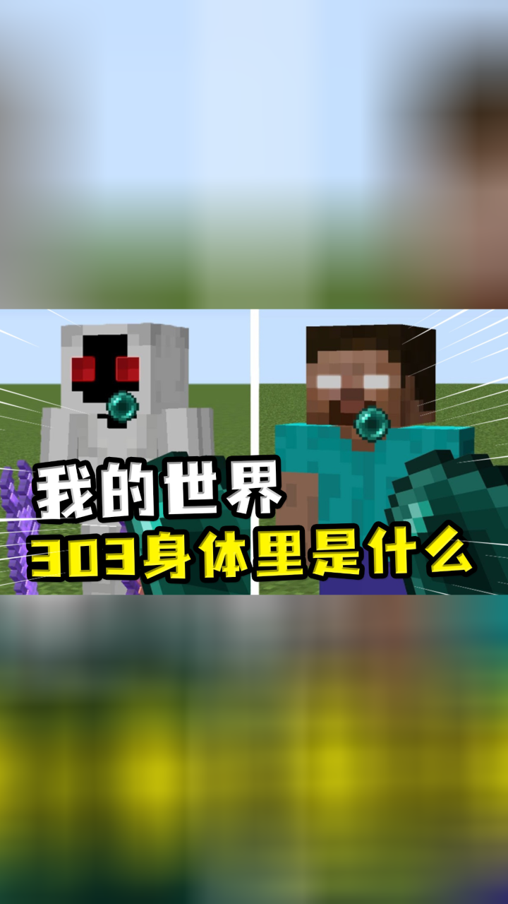 我的世界:303身体里面是什么?进入他的身体,末影珍珠都没用