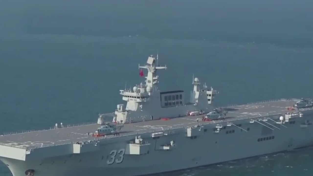 快速形成战力!075两栖攻击舰安徽舰展开野马气垫艇进出坞舱训练