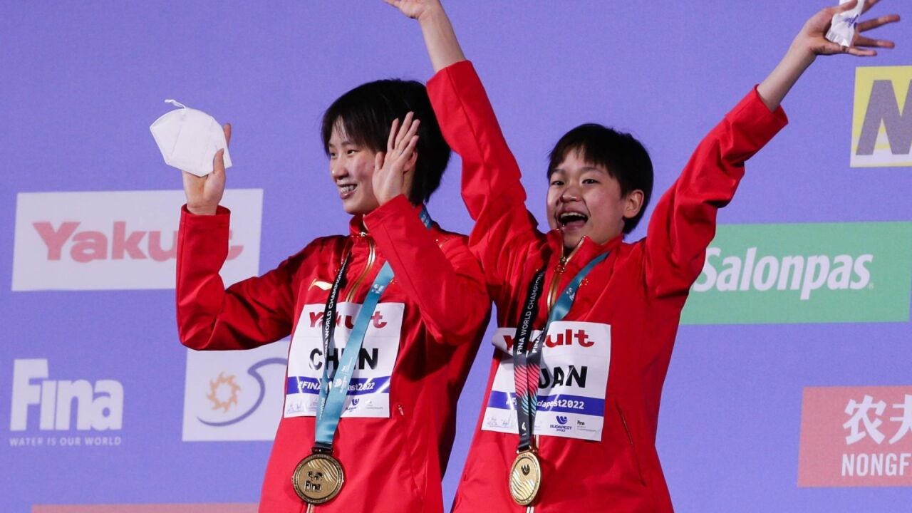 全红婵陈芋汐断层式夺冠!高出对手46分,贡献教科书级别的一跳