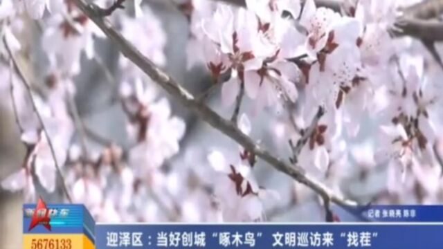 迎泽区:当好创城“啄木鸟”,文明巡访来“找茬”