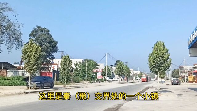 陕西与河南交界处的小城镇,因当地盛产黄金,被称为“黄金小镇”