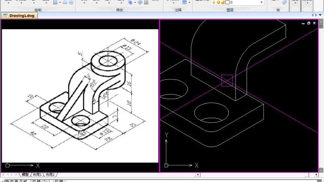 CAD轴测图绘制,CAD轴测图绘制方法与技巧CAD145