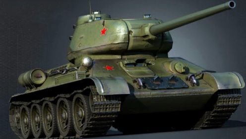 T-34坦克是二战最具标志性的苏联坦克之一，以其超强的火力、机动性和续航能力着称。