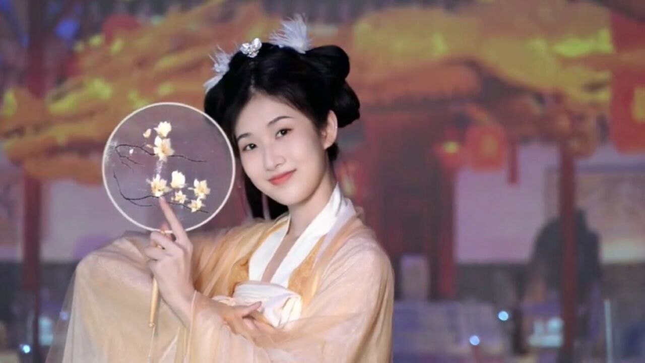 高颜值古装美女跳舞,今夜闲来无事,勾栏听曲