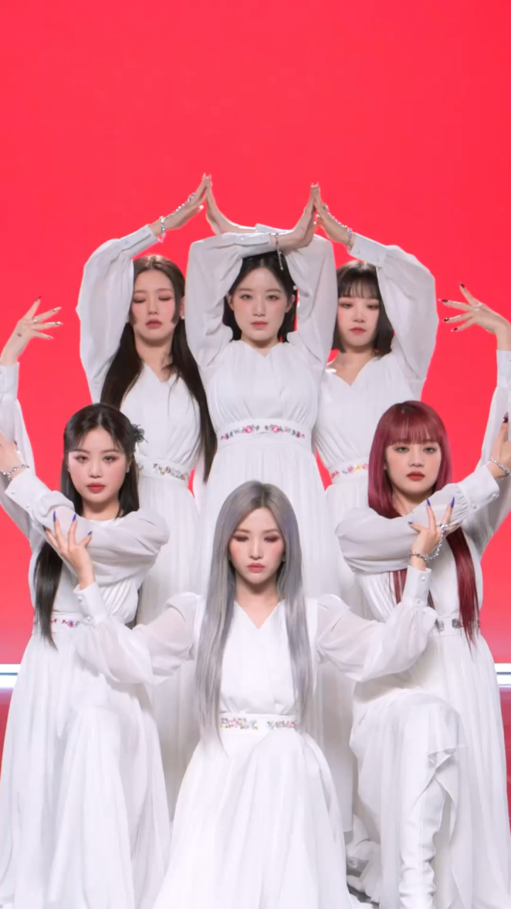 gidle #hwaa #gidle女娃 (g)i-dlehwaa火花 舞蹈接力版