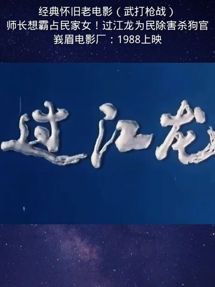 电影《过江龙 》