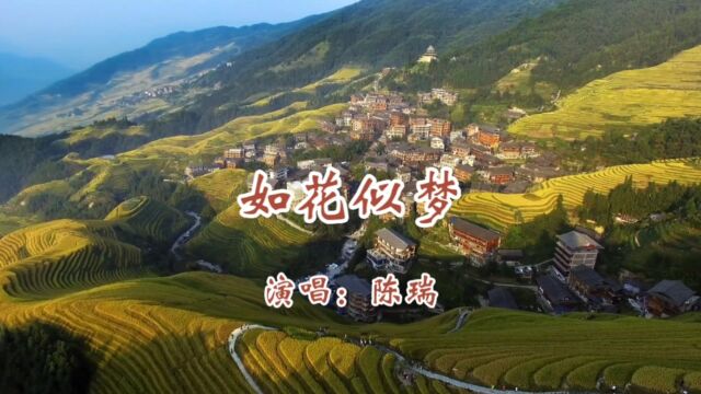 陈瑞演唱的歌曲《如花似梦》,请欣赏