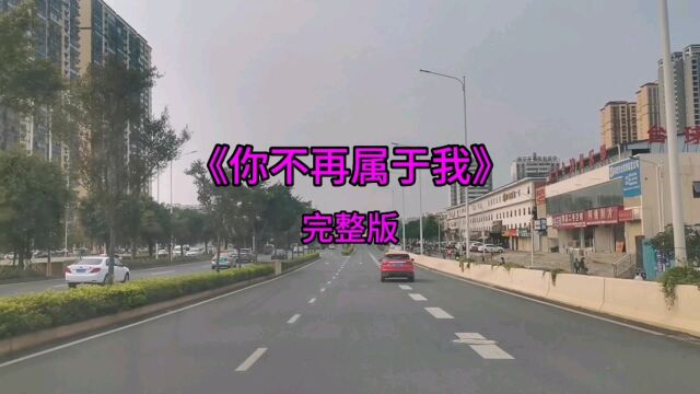 音乐欣赏《你不再属于我》