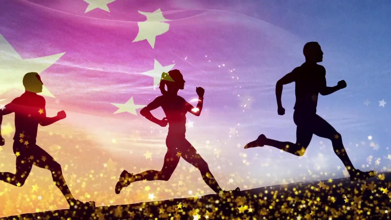 【我们都是追梦人】原唱背景视频