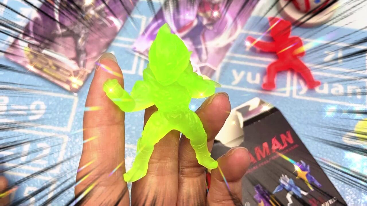 卡游文具奥特曼橡皮擦人偶盲盒开箱 还有神秘xp满星稀有卡哦