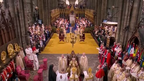 英国国王查尔斯三世举行加冕仪式