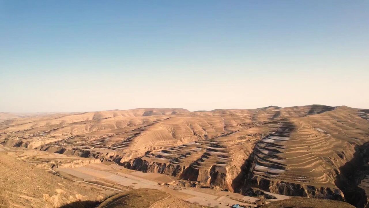 航拍家乡之甘肃白银会宁县