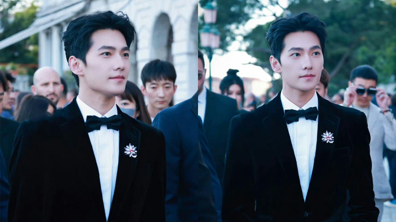 给意大利人一点中国帅哥的震撼!杨洋被外国记者跟拍,气质美貌超出众