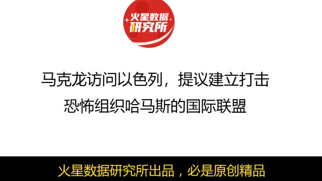 马克龙访问以色列提议建立打击恐怖组织哈马斯的国际联盟