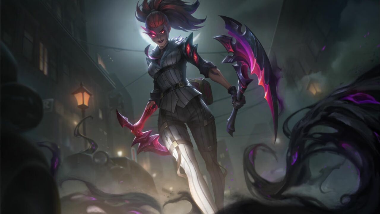 p3【地下都市】离群之刺-阿卡丽(游戏cg)