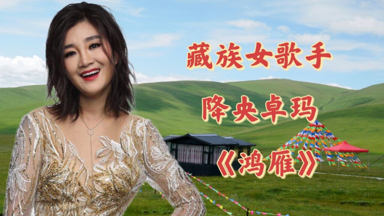经典草原情歌《鸿雁》还是藏族女歌手降央卓玛唱的好!