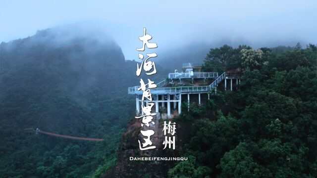 “水上丹霞”大河背风景区,栈道在丛林及湖边迂回曲折,呈现一幅丹山碧水画卷,你来过了吗?