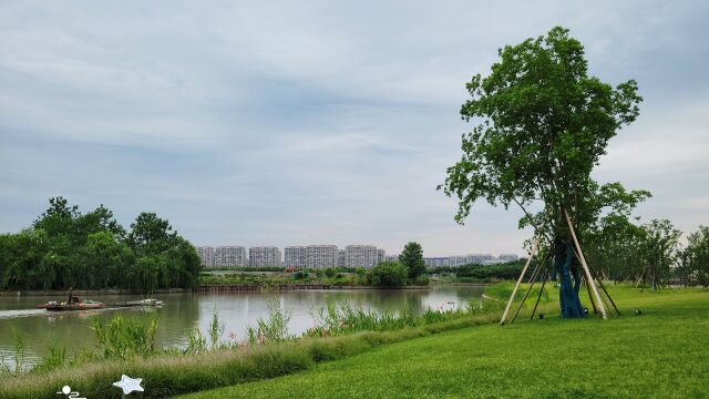 浙江宁波星湖公园,一湖六岛汇聚三大游乐场,成为遛娃和露营胜地