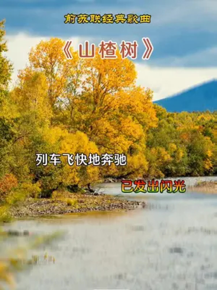 歌曲分享 #前苏联歌曲 #山楂树