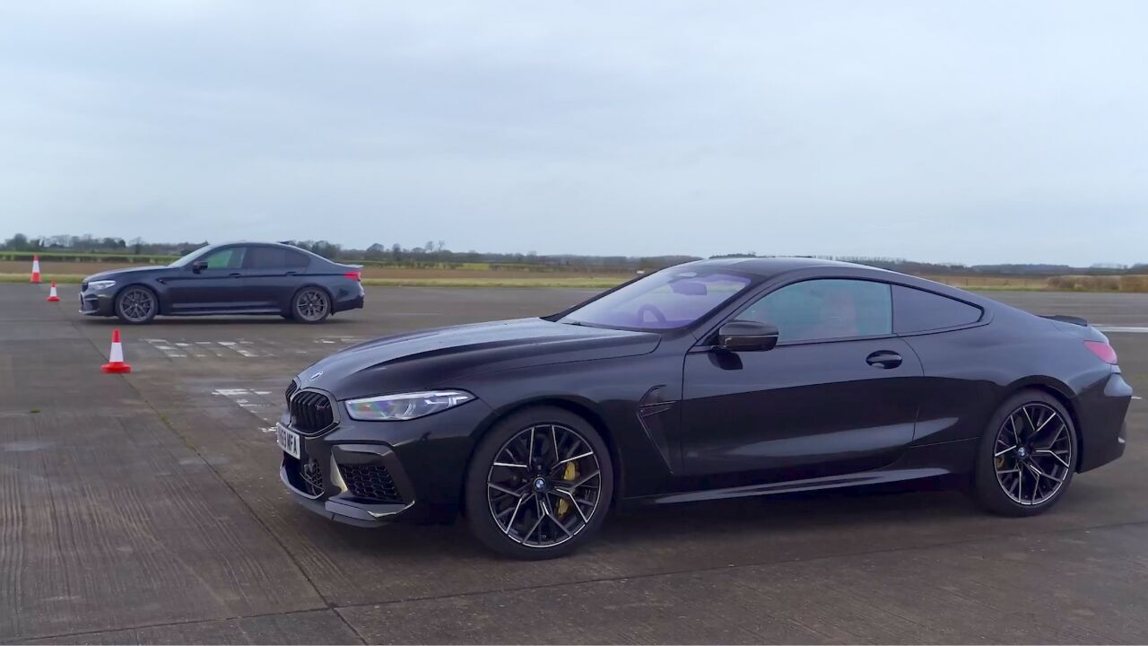 宝马m8挑战宝马m5,究竟谁才是宝马家族最快的车型?