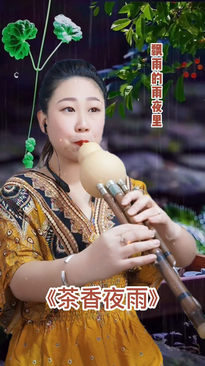 《茶香夜雨》f调葫芦丝演奏 #葫芦丝演奏