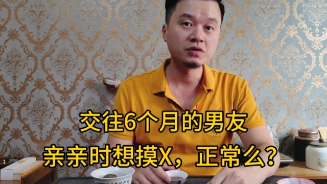 心说情感:交往6个月的男友,亲亲时想摸摸