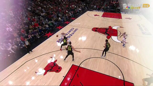 2023/24赛季NBA常规赛：爵士 VS 公牛 全场回放