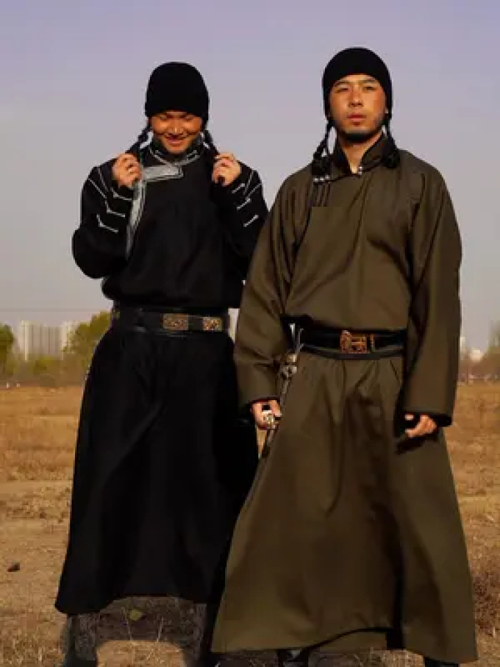 草原汉子的妩媚#男人简单的快乐 #蒙古族