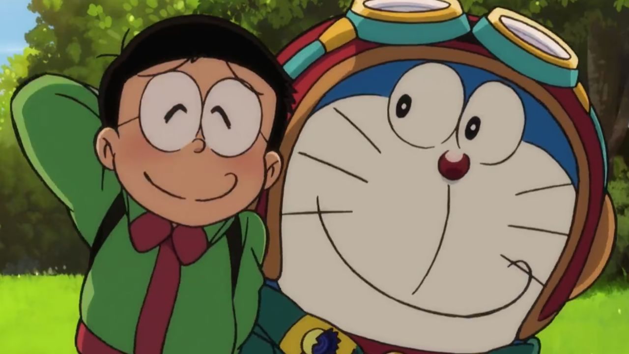 《哆啦a梦:大雄与天空的理想乡》哆啦a梦五人组拯救理想乡"帕拉达皮亚