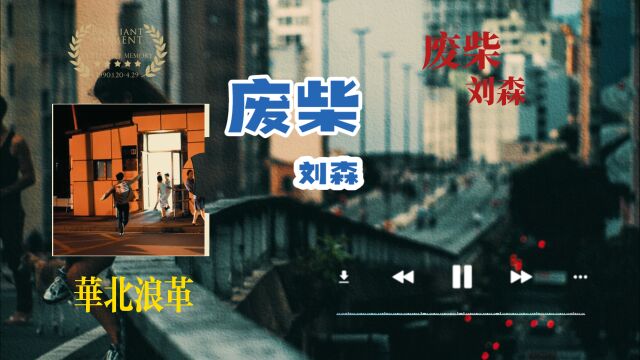 【HiRes无损音质】刘森《废柴》无损音质经典歌曲完整版