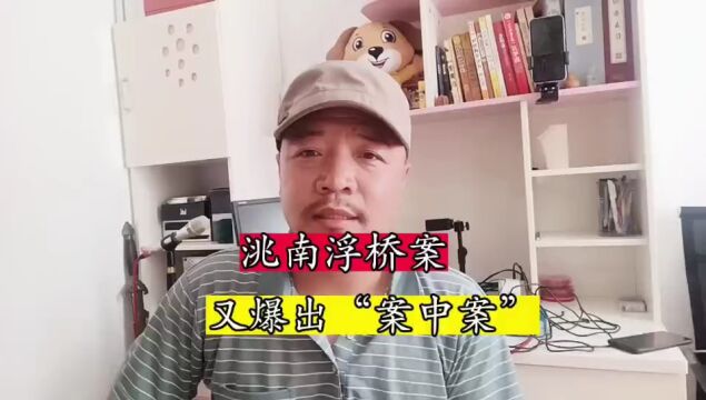 洮南浮桥案,又爆出“案中案