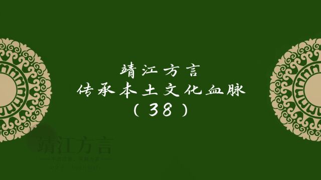 靖江方言传承本土文化血脉(38)