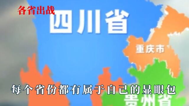 每个省份都有自己的显眼包,云贵川疯狂上分,全国各省推广大使