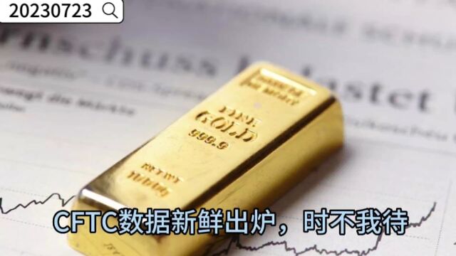 CFTC数据新鲜出炉,时不我待