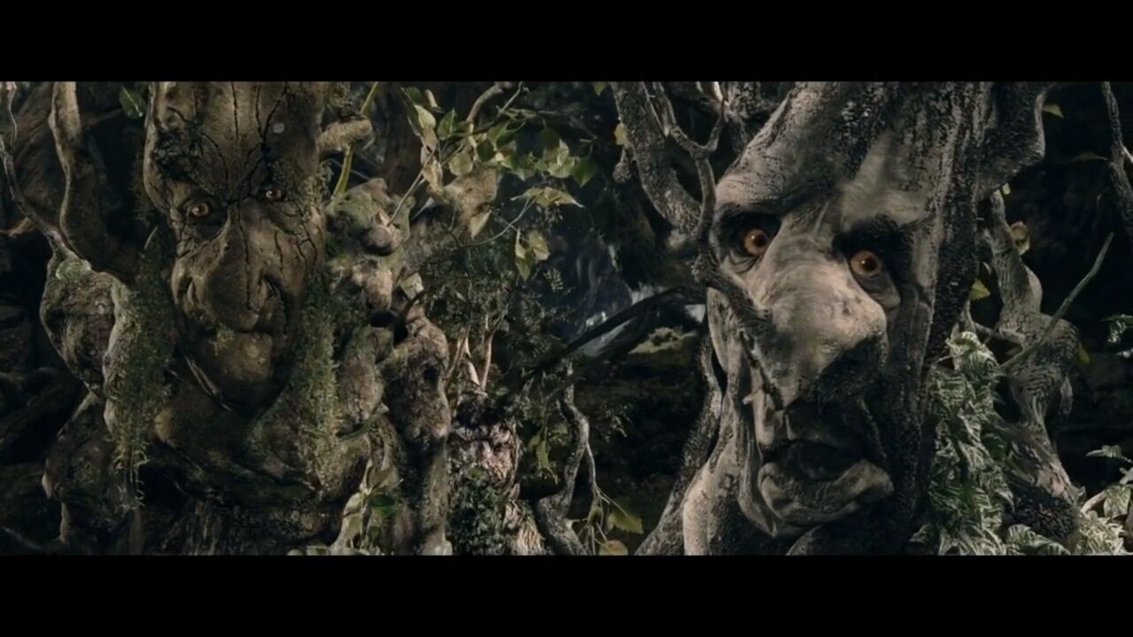 魔戒(指环王)2—双塔奇兵,树人威力巨大