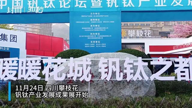 钒是什么?钛长啥样?在攀枝花这个展览上可以学到这些知识