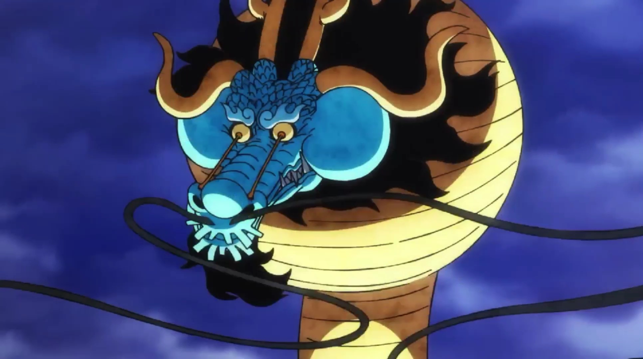 堂堂最强生物的凯多,硬是被路飞玩成了"可爱多",四皇气场全无