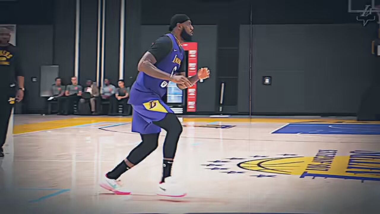 他慢慢不再是一个男孩 #天选之子勒布朗詹姆斯