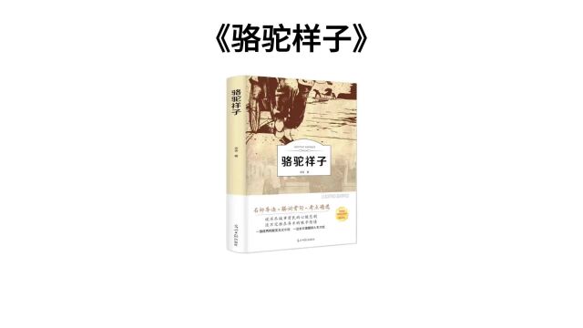 从《骆驼祥子》我们如何读懂自己的故事